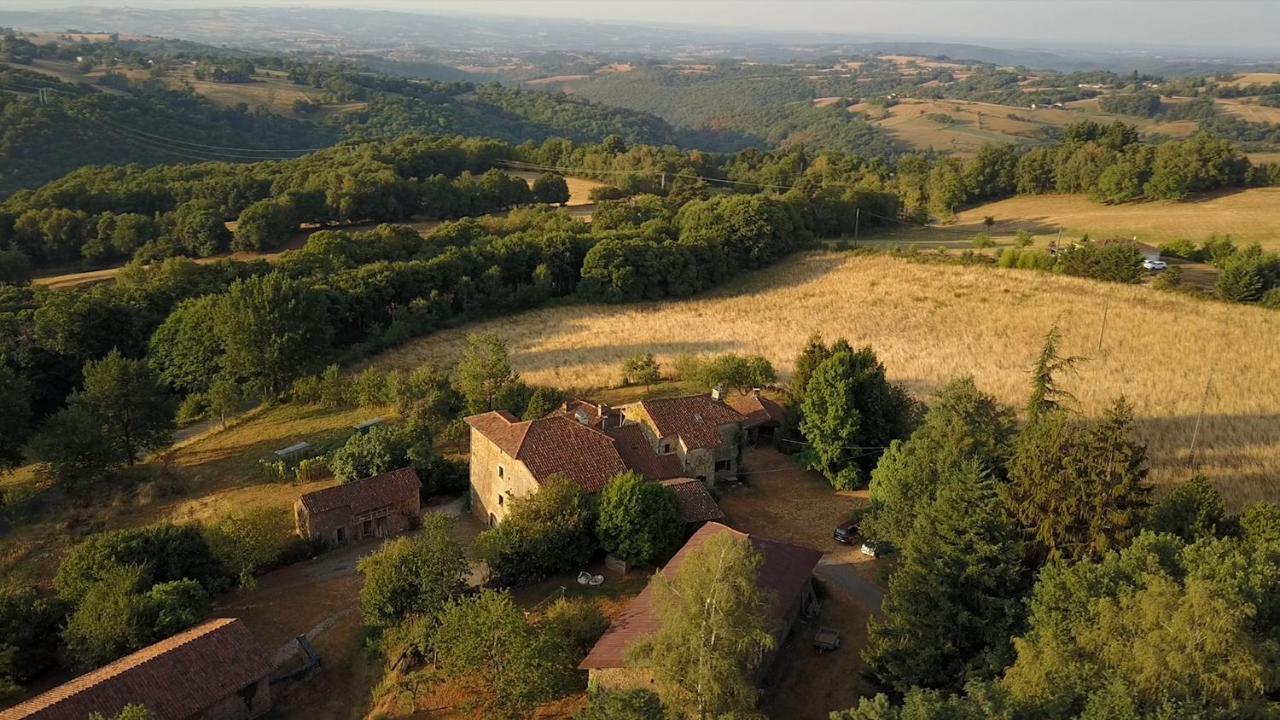 Grande Maison De Caractere En Pierres -Superbe Vue Saint-Cirgues  Exterior photo